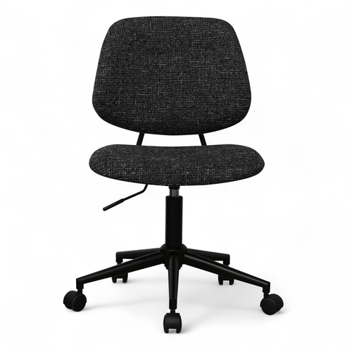 Furnhouse bureaustoel Alto - Zwart - Stof (Bouclé) - 57x60x82