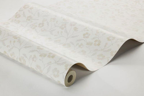 borastapeter behang vintage bloemetjes beige - 53 cm x 10.05 m - 660347 - vtwonen shop