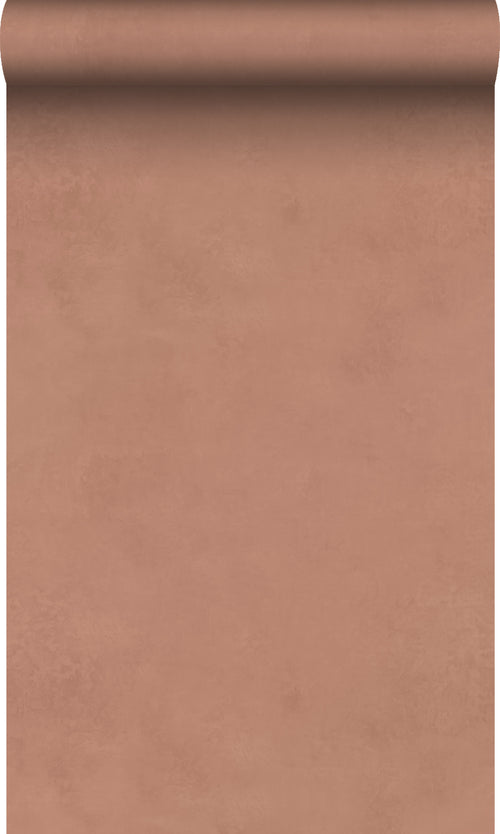Origin Wallcoverings behang leemstuc terracotta - 50 x 900 cm - 348073