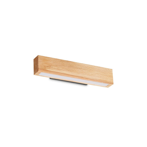 Ideal Lux CRAFT Geïntegreerde LED wandlamp hout, 40 cm, 3000 K, niet dimbaar