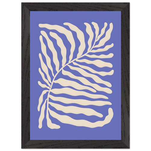 Artfulprints Poster met Lijst Matisse – Ocean breeze   - A4 21x29.7 cm - Paars