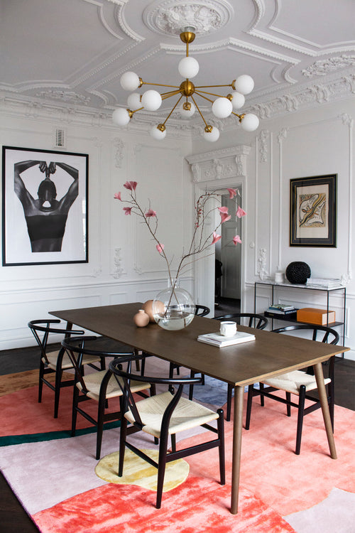 Vloerkleed Layered Flower Field Patterned Wool Rug 180x270 cm - vtwonen shop