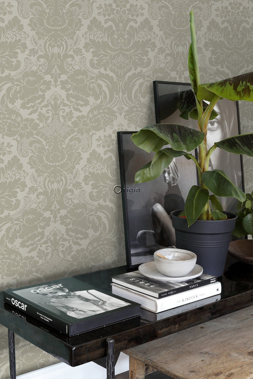 Origin Wallcoverings behang ornamenten lichtbruin - 53 cm x 10,05 m - 347034 - vtwonen shop