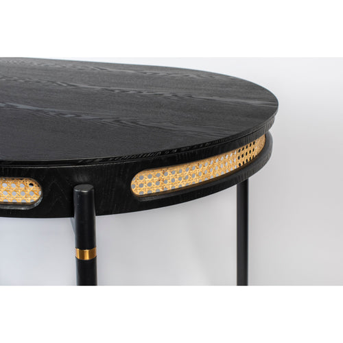 Bold Monkey Don't Stop The Webbing eettafel 180x90 cm  - Zwart - vtwonen shop