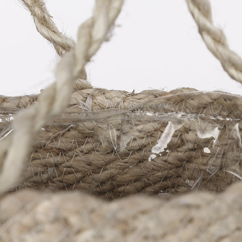 Mica Decorations Atlantic Plantenmand - Set van 2 - H16 x Ø16 cm - Crème - vtwonen shop