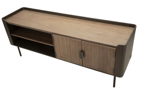 Mauro Ferretti tv-meubel - 150x42x58 cm - bruin