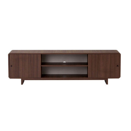 Calicosy - Tv-meubel CELENA - Donker hout 180x34x52 cm