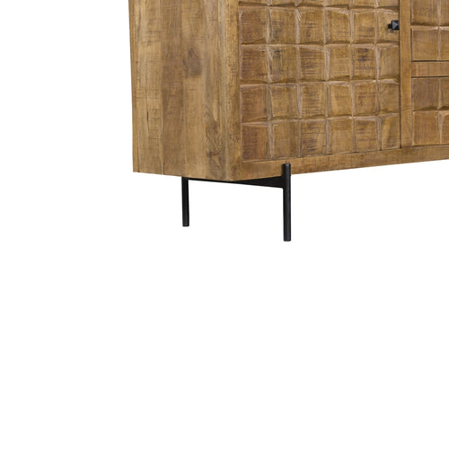StarFurn Dressoir Brandy - Naturel Mangohout - 160x40x90cm - vtwonen shop