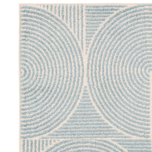 Vloerkleed Easy Living Muse Blue Swirl Rug MU02 120x170 cm - vtwonen shop