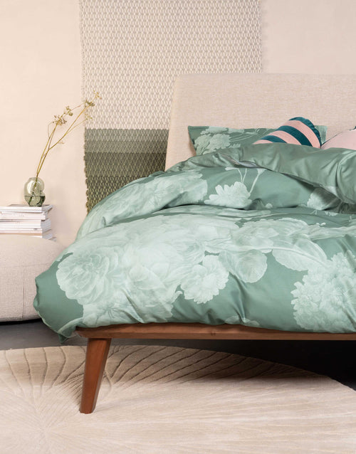 Essenza Eunice dekbedovertrek - Lits-Jumeaux - 240x200/220 cm - Dusty teal