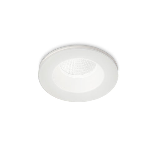 Ronde Inbouwspot Wit IP65, 3000K, 8W