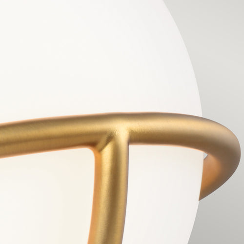 Elstead Apollo 1 lichte wandlamp, gepolijst messing, G9