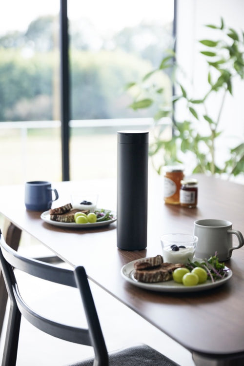 Yamazaki Tissuebox Rond - Tower - Zwart