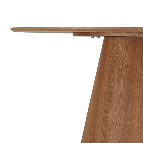 Furnhouse eettafel Tango - Natuurlijk eikenhout - Ø 120 cm