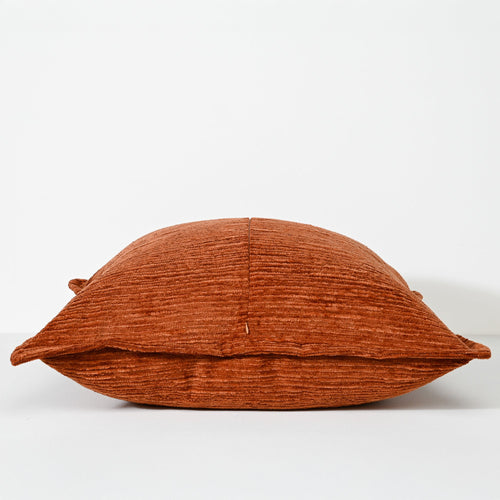 Darcy & Duke sierkussen Ruffled Autumn - Oranje - 55x55cm