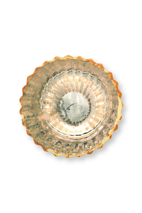 Pip Studio Waxinelichthouders Set 4 - Glas - Rood - 7x7cm - vtwonen shop