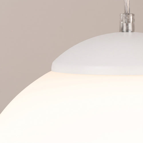 Sollux Lighting Hanglamp UGO 20 wit - 20x20x110cm