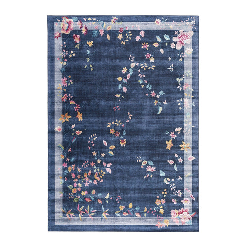 AFK Living vloerkleed Hortense - gedrukt - blauw - 120 x 170 cm