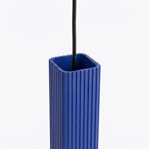 Sollux Lighting Hanglamp RAYO 3L ultramarijn - 45x6x98cm
